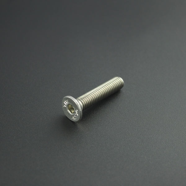 Tornillo Allen Cabeza Avellanada M5x25 Mm Niquelada Genérico - 3