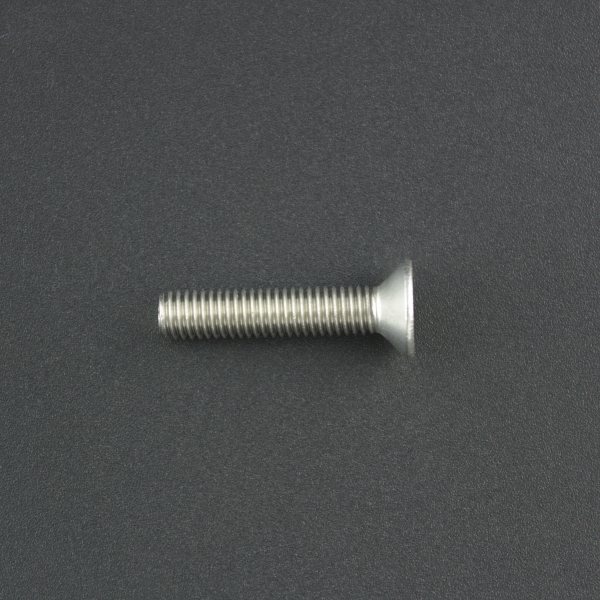 Tornillo Allen Cabeza Avellanada M5x25 Mm Niquelada Genérico - 5
