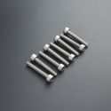 Tornillo Allen Cabeza Cilindrica M4x25 Mm Niquelada Genérico - 1
