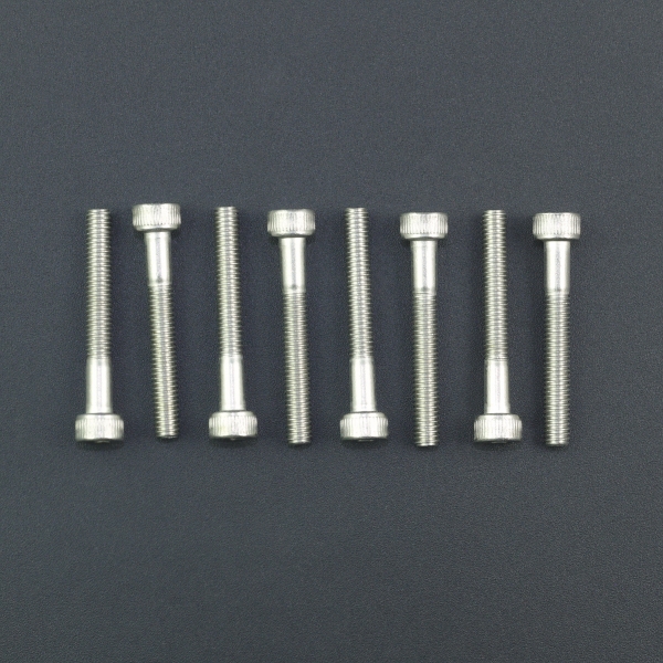 Tornillo Allen Cabeza Cilindrica Estriada M4x30 Mm Niquelado Genérico - 4