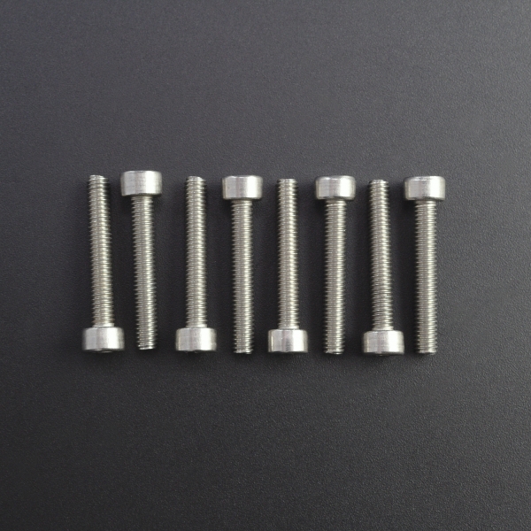 Tornillo Allen Cabeza Cilindrica M4x25 Mm Niquelada Genérico - 4