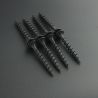 Tornillo Aglomerado Avellanado Estrella Rosca Entera 30 Mm Genérico - 3