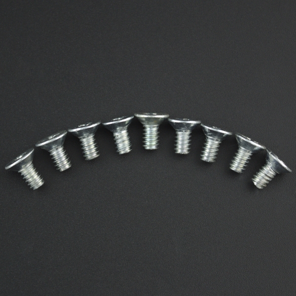 Tornillo Estrella Cabeza Avellanada 3/16x3/8 Pulgadas Genérico - 5