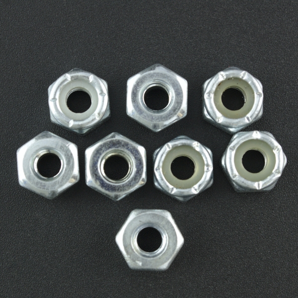 Tuerca De Seguridad Hexagonal 3/16 Pulgadas Genérico - 6