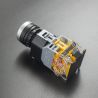 Interruptor Pulsador Normalmente Abierto 22mm YB-LA38 Con Led Indicador Rojo Genérico - 3