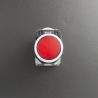 Interruptor Pulsador Normalmente Abierto 22mm YB-LA38 Con Led Indicador Rojo Genérico - 8