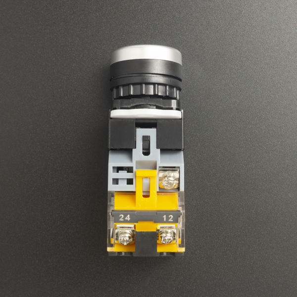 Interruptor Pulsador Normalmente Abierto 22mm YB-LA38 Con Led Indicador Verde Genérico - 7 Interruptor Pulsador Normalmente Abierto 22mm YB-LA38 Con Led Indicador Verde Genérico - 7
