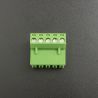 Terminal de Bloque Enchufable 5.08MM Verde 5P Inclinado 90 Grados Genérico - 2 Terminal de Bloque Enchufable 5.08MM Verde 5P Inclinado 90 Grados Genérico - 2