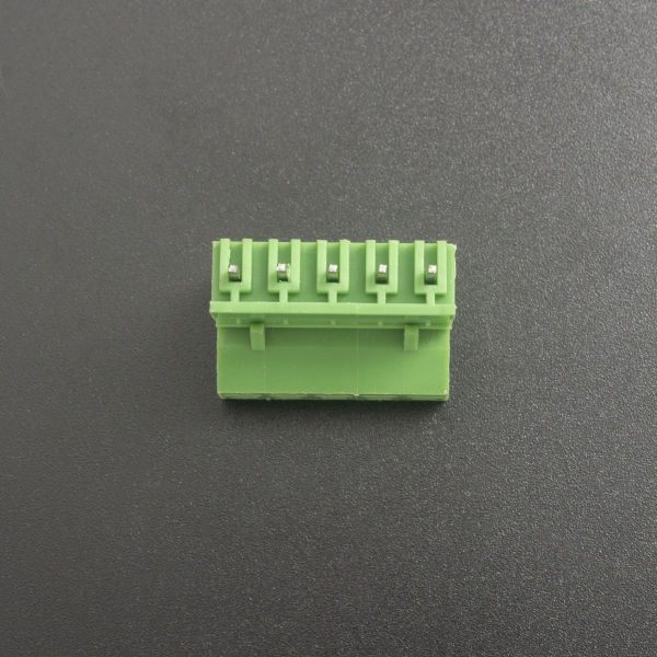 Terminal de Bloque Enchufable 5.08MM Verde 5P Genérico - 4