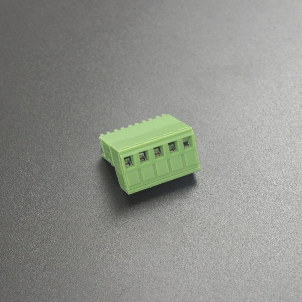 Terminal de Bloque Enchufable 5.08MM Verde 5P Genérico - 7