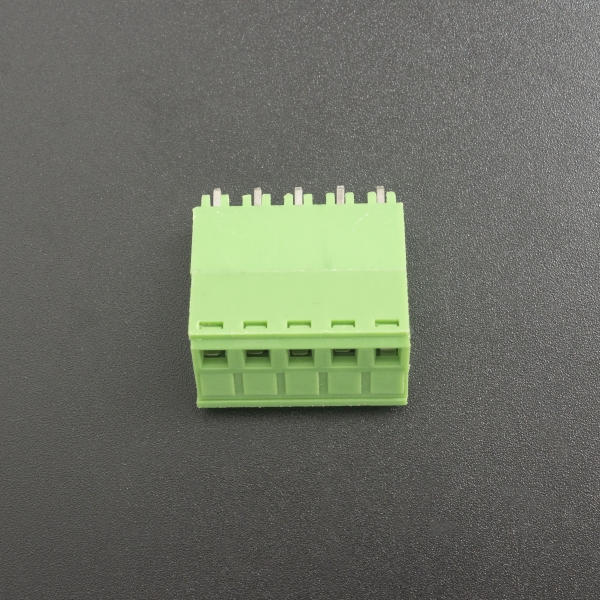 Terminal de Bloque Enchufable 5.08MM Verde 5P Genérico - 13