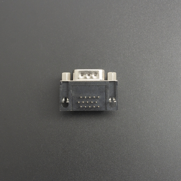 Conector DB15 Macho 3 Líneas 90 Grados Para PCB Genérico - 5