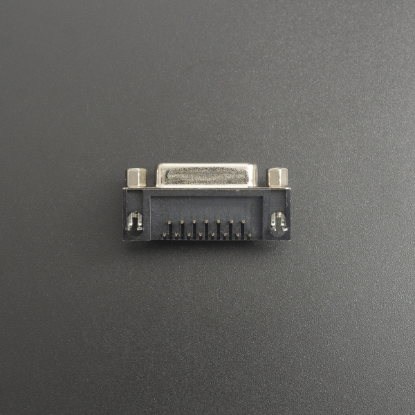 Conector DB15 Hembra 2 Líneas 90 Grados Para PCB Genérico - 3 Conector DB15 Hembra 2 Líneas 90 Grados Para PCB Genérico - 3