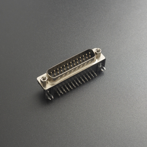 Conector DB25 Macho 90 Grados Para PCB Genérico - 2 Conector DB25 Macho 90 Grados Para PCB Genérico - 2