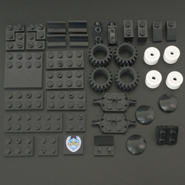 Kit Educativo Tipo LEGO Police Swat 8 en 1 Genérico - 2 Kit Educativo Tipo LEGO Police Swat 8 en 1 Genérico - 2