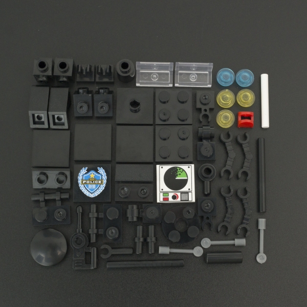 Kit Educativo Tipo LEGO Police Swat 8 en 1 Genérico - 26 Kit Educativo Tipo LEGO Police Swat 8 en 1 Genérico - 26