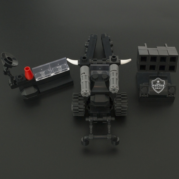 Kit Educativo Tipo LEGO Police Swat 8 en 1 Genérico - 30 Kit Educativo Tipo LEGO Police Swat 8 en 1 Genérico - 30