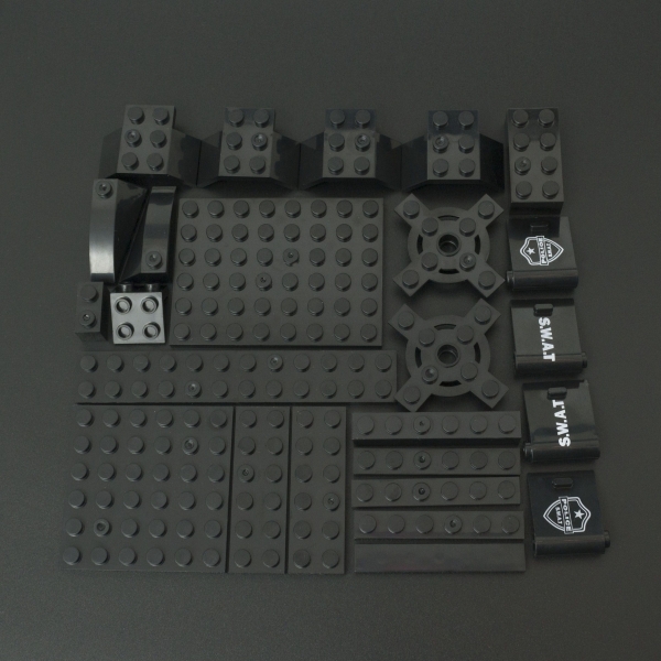 Kit Educativo Tipo LEGO Police Swat Genérico - 16 Kit Educativo Tipo LEGO Police Swat Genérico - 16