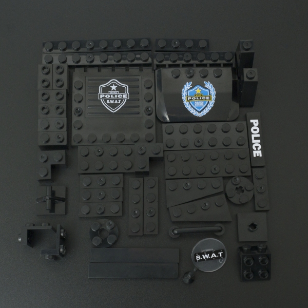 Kit Educativo Tipo LEGO Police Swat Genérico - 22 Kit Educativo Tipo LEGO Police Swat Genérico - 22