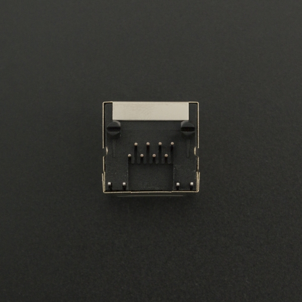 Conector Jack RJ45 Con Indicadores Para PCB 8P Genérico - 2