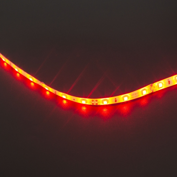 Cinta LED 3528 Roja 20CM Con Conector JST Macho Genérico - 3