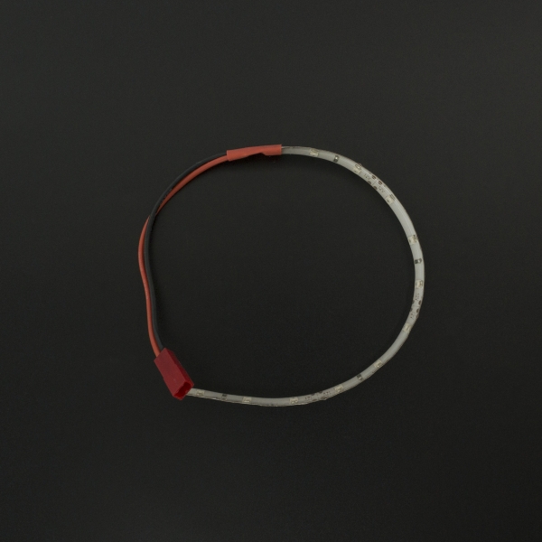 Cinta LED 3528 Roja 20CM Con Conector JST Macho Genérico - 4
