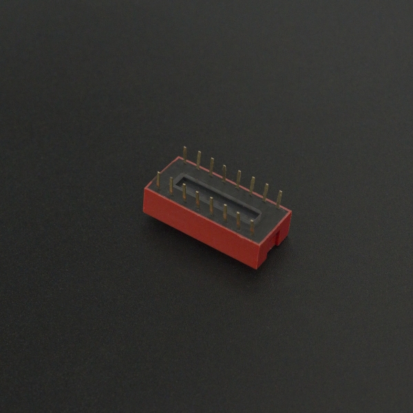 DIP Switch de 8P Rojo Genérico - 4