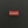DIP Switch de 8P Rojo Genérico - 1
