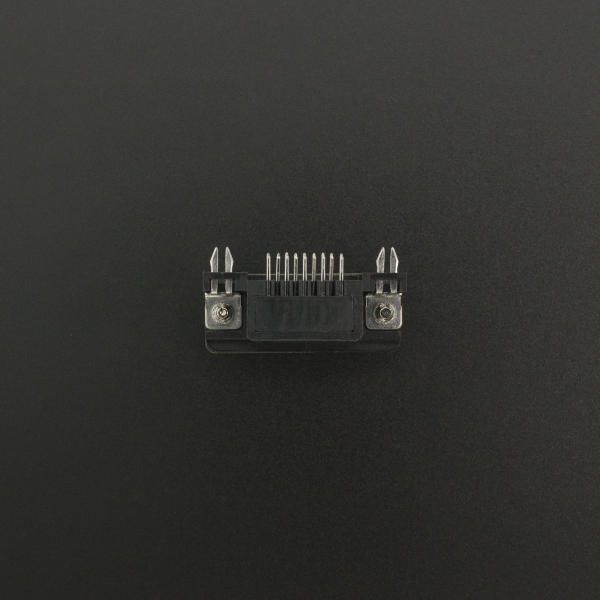 Conector DB9 Hembra 90 Grados Para PCB Genérico - 2