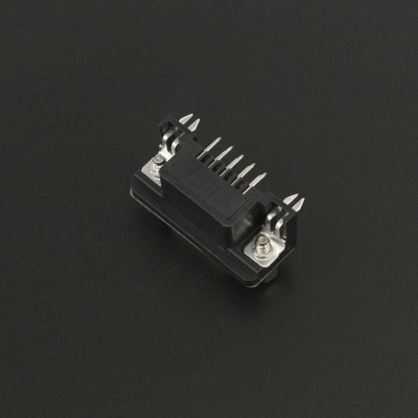 Conector DB9 Hembra 90 Grados Para PCB Genérico - 3