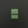 Terminal de Bloque Enchufable 5.08 mm Verde 4P 90 Grados Genérico - 3