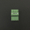 Terminal de Bloque Enchufable 5.08 mm Verde 4P 90 Grados Genérico - 5