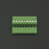 Terminal de Bloque Enchufable 5.08MM Verde 9P Inclinado 90 Grados Genérico - 5