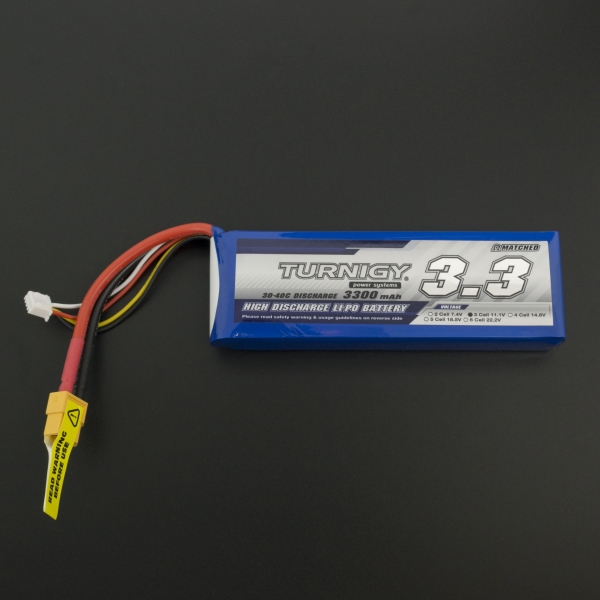 Batería Lipo TURNIGY 3300mAh 11.1V 30C Turnigy - 1