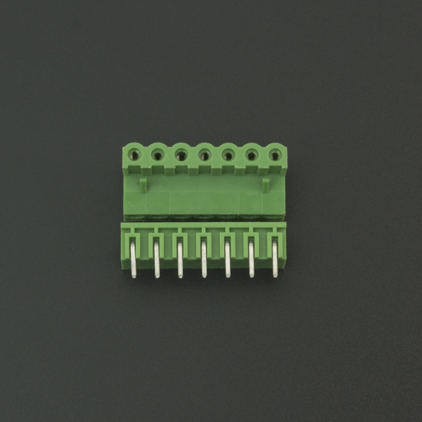 Terminal de Bloque Enchufable 5.08MM Verde 7P Inclinado 90 Grados Genérico - 2