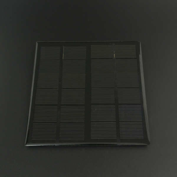 Panel Solar Policristalino 6V 3W Con USB Hembra Genérico - 2