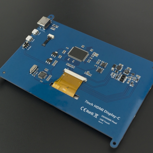 Pantalla 7 Inch 1024x600 HDMI Touchscreen Raspberry Pi Genérico - 6 Pantalla 7 Inch 1024x600 HDMI Touchscreen Raspberry Pi Genérico - 6