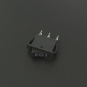 Interruptor Basculante Negro ON/OFF/ON KCD3-3PD Genérico - 1