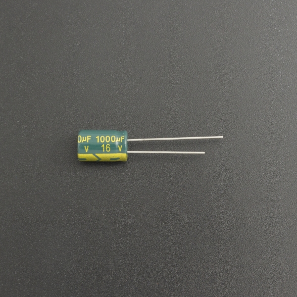 Capacitor Electrolítico De Aluminio 1000uF 16V 8x12 mm Genérico - 2