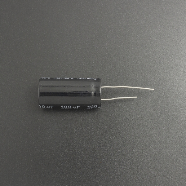 Capacitor Electrolítico De Aluminio 100uF 450V 18x36 mm Genérico - 2