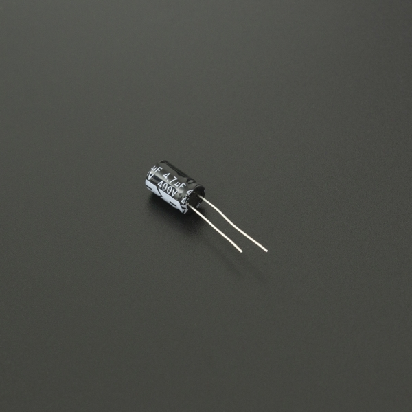 Capacitor Electrolítico De Aluminio 4.7uF 400V 8x12 mm Genérico - 2