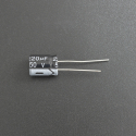 Capacitor Electrolítico De Aluminio 220uF 50V 10x13 mm Genérico - 1