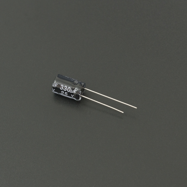 Capacitor Electrolítico De Aluminio 330uF 25V 8x12 mm Genérico - 2
