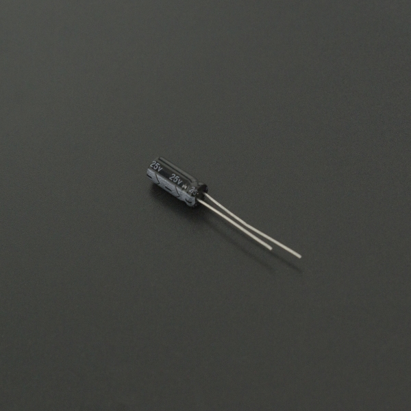 Capacitor Electrolítico De Aluminio 47uF 25V 5x11 mm Genérico - 2