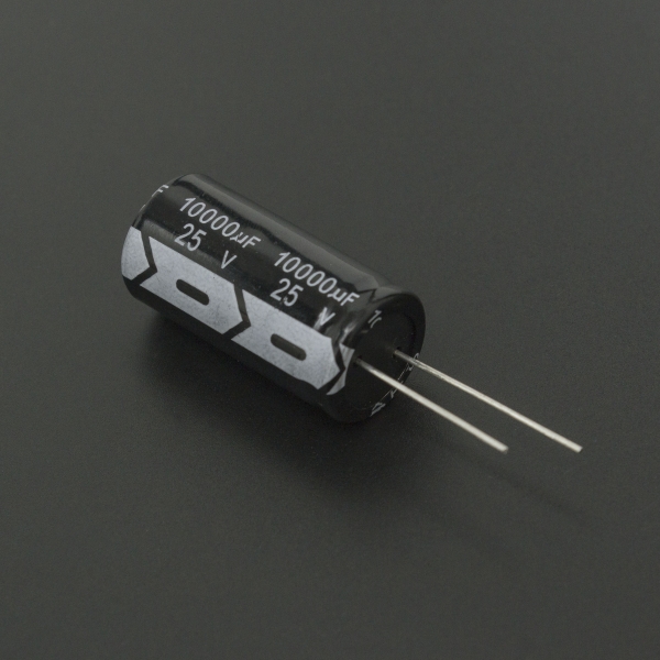Capacitor Electrolítico De Aluminio 10000uF 25V 18x35 mm Genérico - 2
