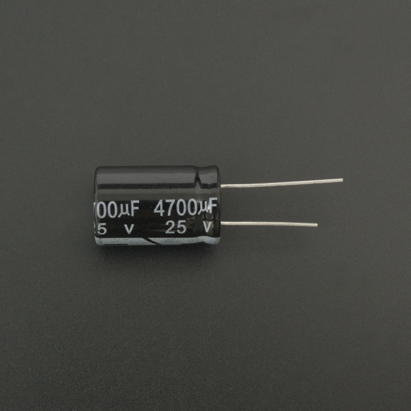 Capacitor Electrolítico De Aluminio 4700uF 25V 16x25 mm Genérico - 1