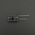 Capacitor Electrolítico De Aluminio 4700uF 25V 16x25 mm Genérico - 1