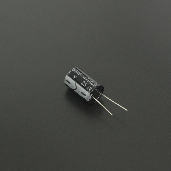 Capacitor Electrolítico De Aluminio 4700uF 25V 16x25 mm Genérico - 2