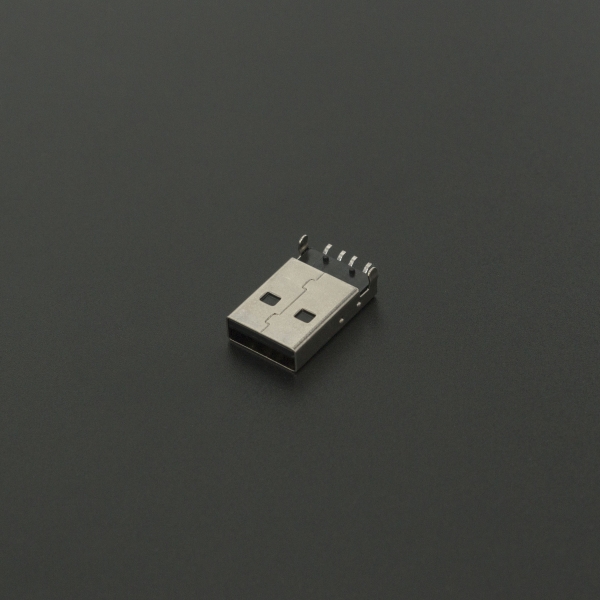 Conector USB Tipo A Macho SMD Genérico - 3