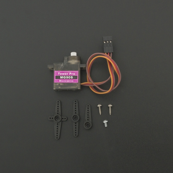 Micro Servomotor MG90S Piñonería Metálica/Plástica Genérico - 3
